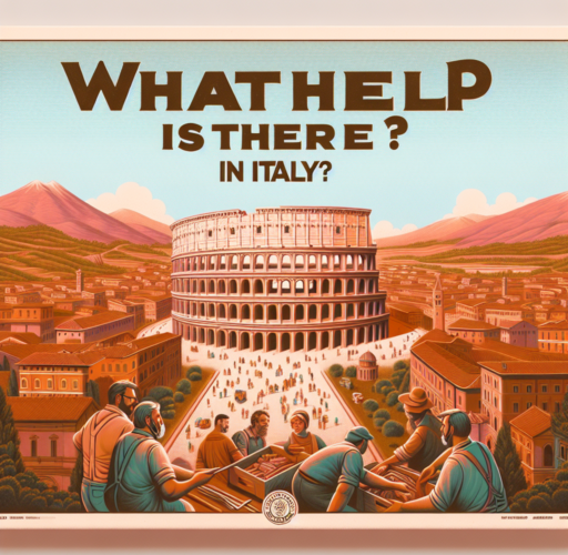¿Qué ayudas hay en Italia?