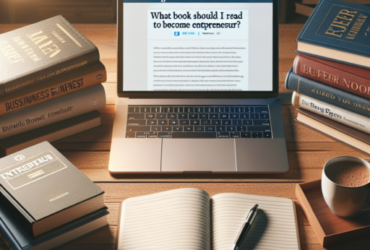 ¿Qué libro debo leer para convertirme en emprendedor?