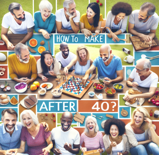 ¿Cómo hacer amigos a partir de los 40?