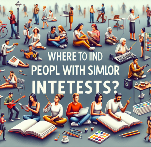 ¿Dónde encontrar personas con intereses similares?
