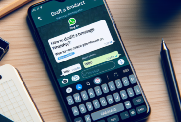 ¿Cómo redactar un mensaje de difusion en WhatsApp?