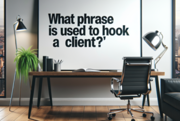 ¿Qué frase se utiliza para enganchar a un cliente?