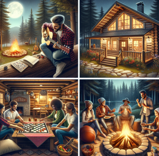 ¿Qué hacer en una cabaña con amigos?