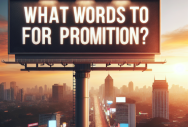 ¿Qué palabras usar para promocionar?
