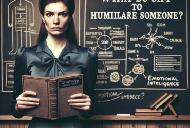 ¿Que decir para humillar?