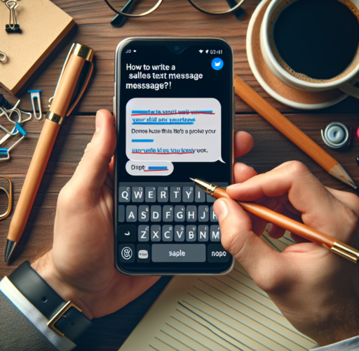 ¿Cómo escribir un mensaje de texto de ventas?